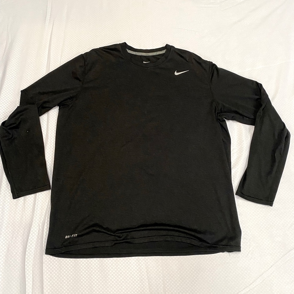 Black Nike Dri-fit long sleeve
